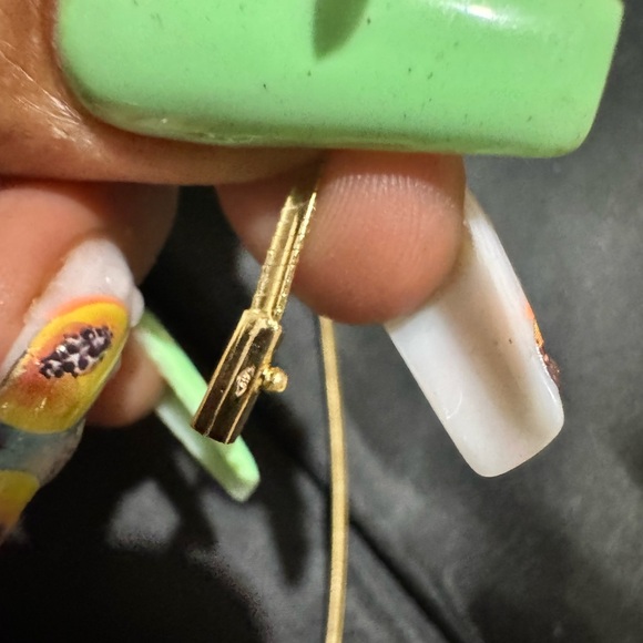 Omega Chain Necklace With Insert Clasp  “just necklace “ - Picture 6 of 9